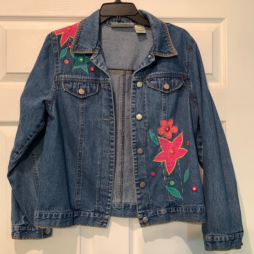 Susan Bristol. Large. Jean Jacket